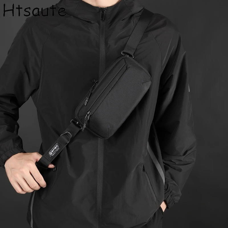 

Модные многофункциональные нагрудные сумки с несколькими отделениями для хранения, мужская сумка на плечо, подходящая для ежедневного использования, занятий спортом, велоспорта