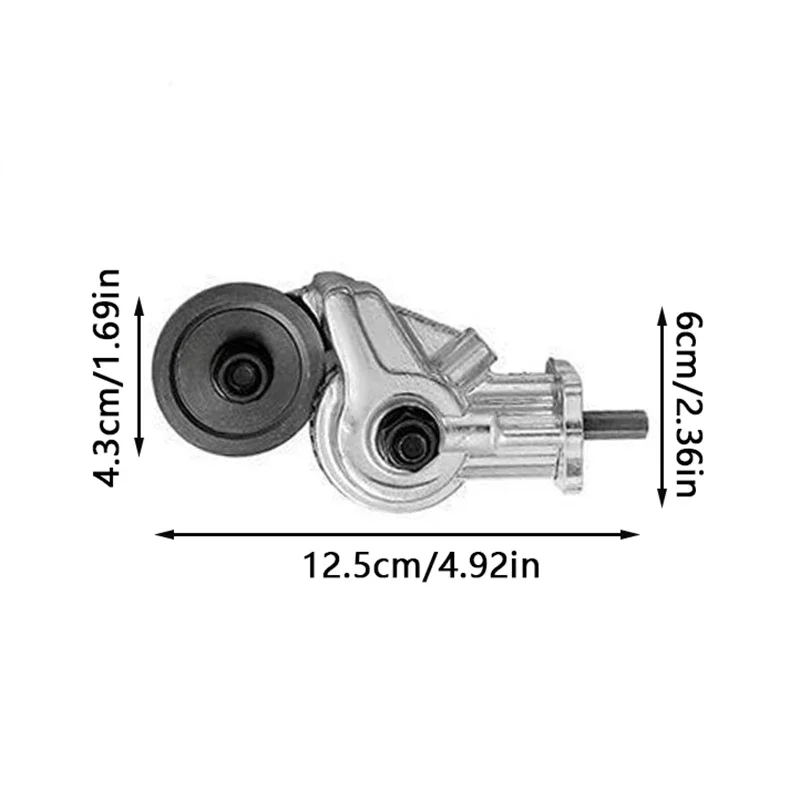 Drill Plate Cutter, Metal Nibbler Drill Attachment with Adapter, Double Headed Sheet Nibbler Cutter Sheet Metal Knife Electric D
