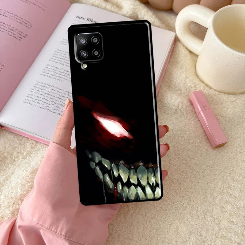 Scary Smile Skeleton Devil Cover For Samsung Galaxy A54 A34 A14 A13 A52S A12 A22 A32 A52 A72 A71 A51 A33 A53 Case