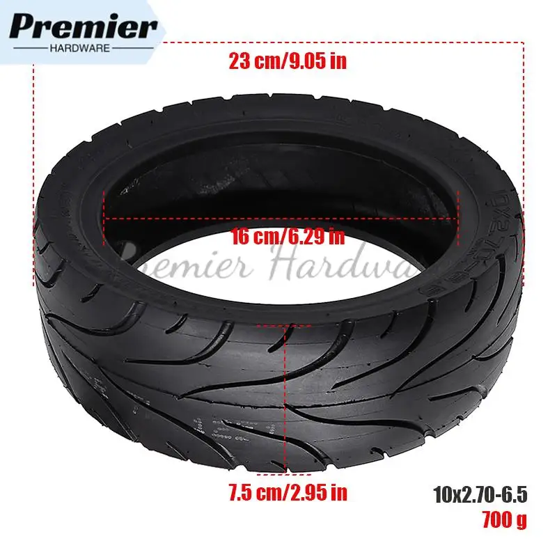 10x2.70-6.5 tubo interno pneu externo 10*2.70-6.5 pneu de inflação para scooter elétrico equilíbrio scooter acessórios