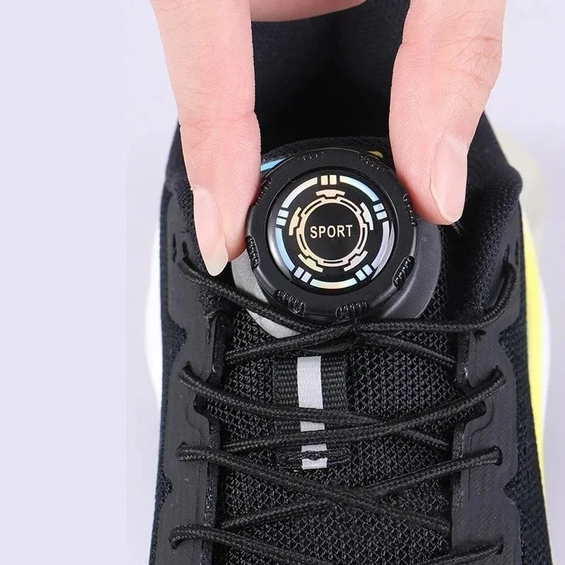 1 Pair Of Sports Shoelaces, Shoelace Swivel Buckle Thick Rope Shoelace Buckle For Men And Women Sports Shoelaces Easy To Install