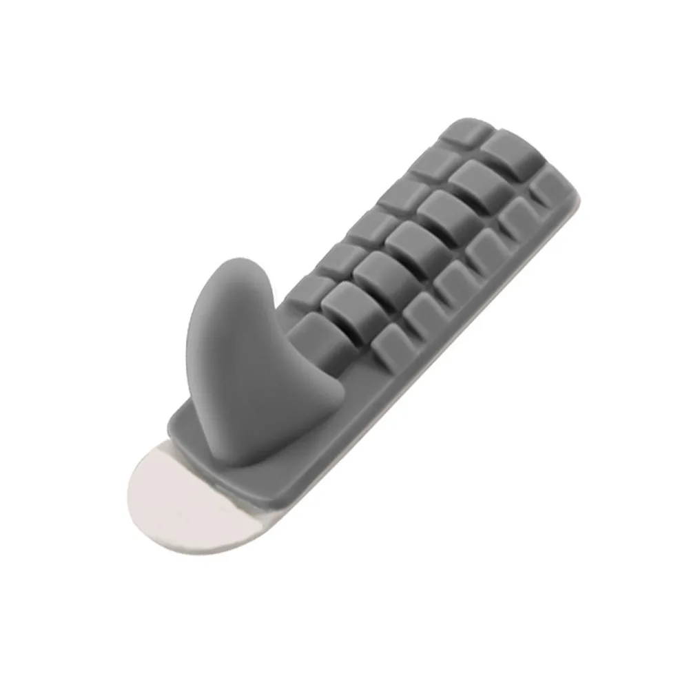 1/6PCS Punch-free Adhesive Hook Luggage Handle Hook Replacement Universal Luggage Bag Accessories Portable Silicone