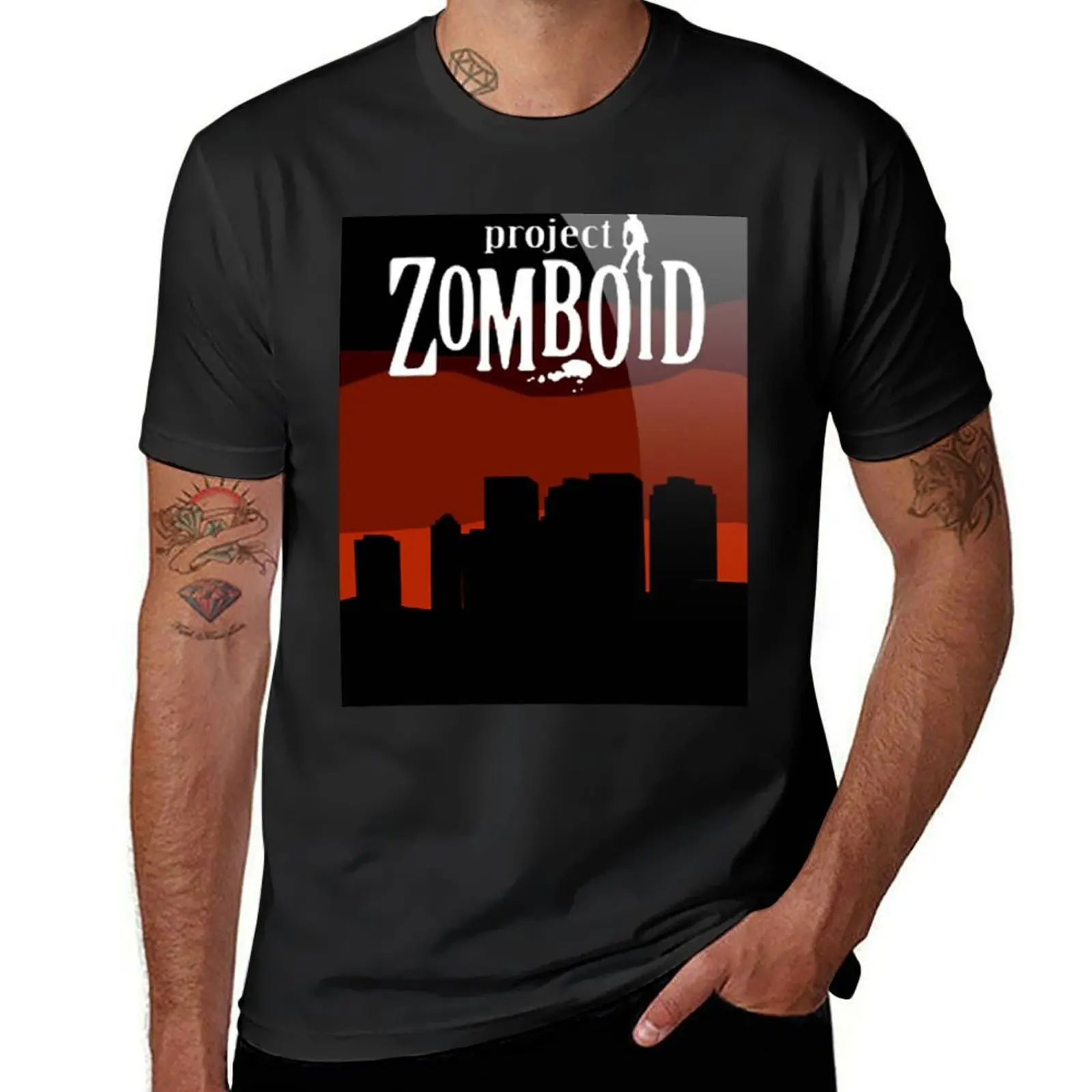 project zomboid T-Shirt cute clothes Aesthetic clothing for a boy new edition designer t shirt men