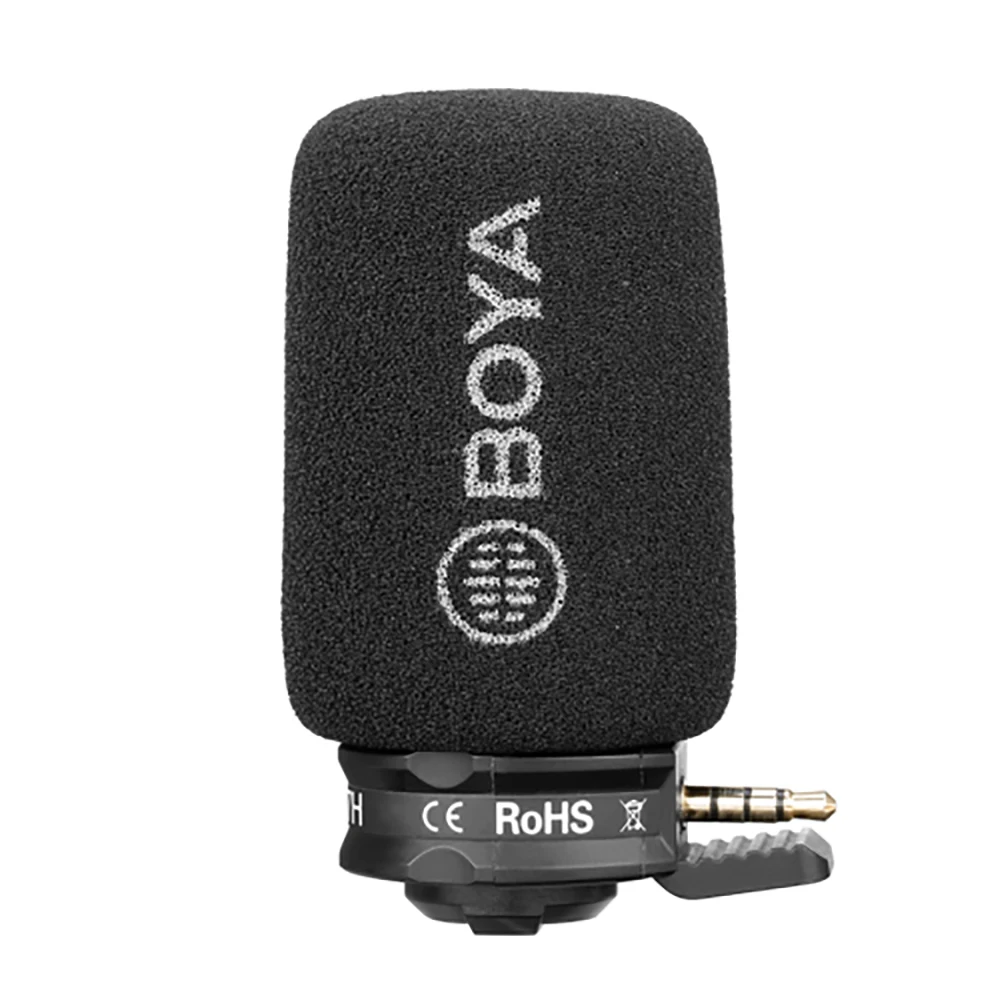 BOYA BY-A7H Condenser Microphone 3.5mm Video Microphone 3.5mm for Youtube Live Show Recording Microfono