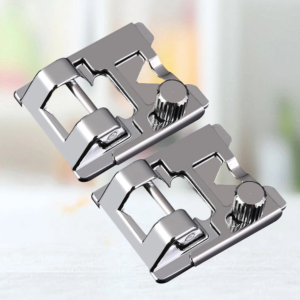 2pcs Machine Presser Foot Holder Easy Install Sewing Machine Presser Foot Most Household Machines