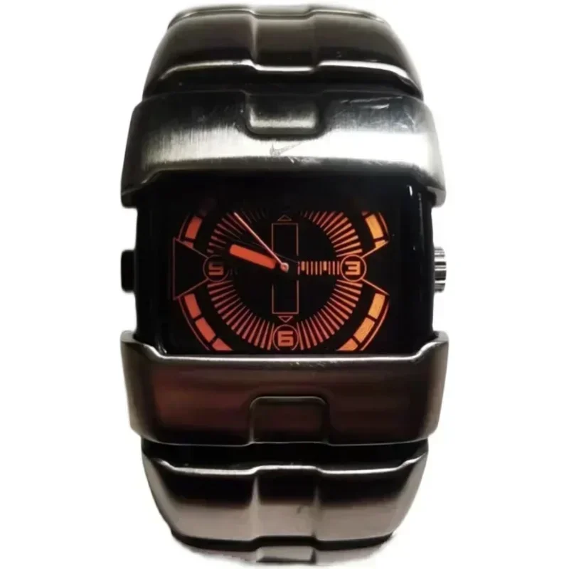 

Alien Original Non Mechanical Watch Y2K Fashion Trend Retro Strap Advanced INS Small Electronic Watch