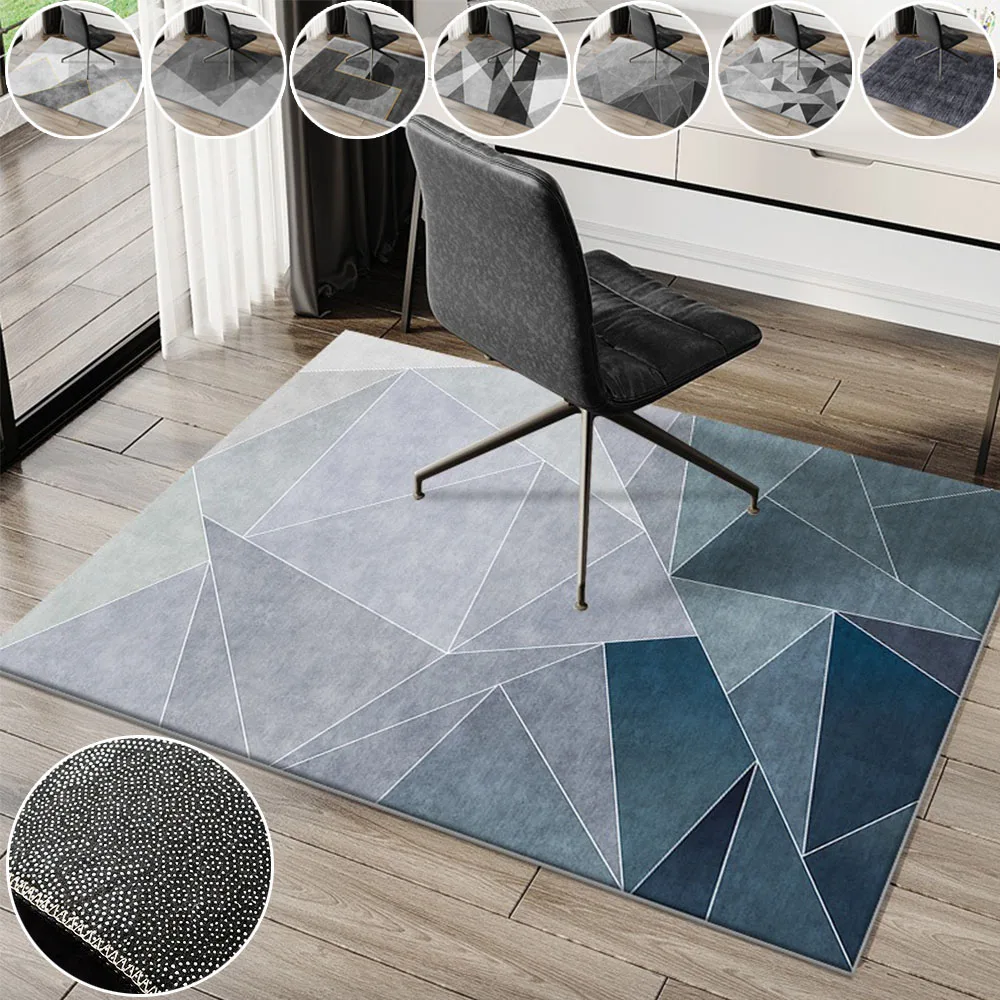 

Soundproof Large Carpet Study Office Computer Desk Gaming Chair Non-slip Floor Mat Bedroom Rectangular Foot Matting Home Decor