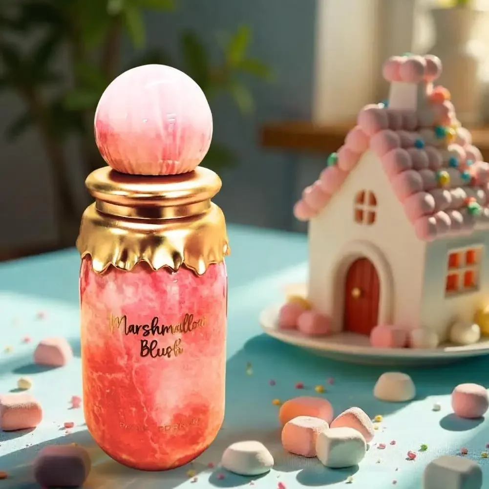 マシュマロアラビアンパフューム フォーウーマン フローラルフレッシュ ロングラスティング オードパルファム 100ml EDT パフュームスプレー (ラグジュアリーイーストフレグランス)