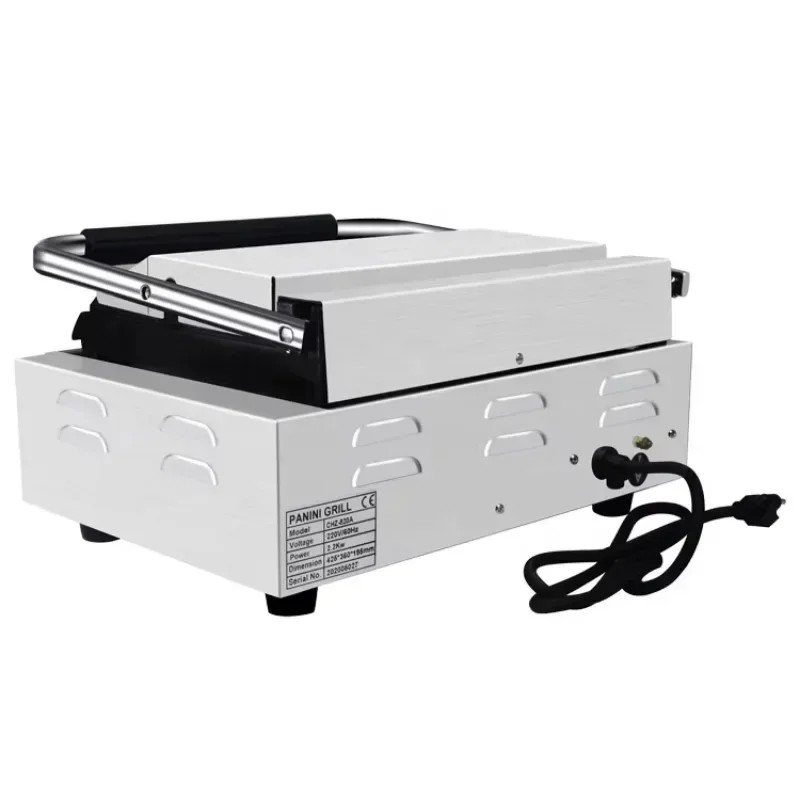 2200W Stainless Steel Cast Iron Sandwich Contact Barbecue Machine factory price
