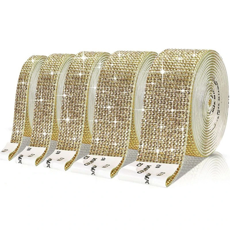 1 Yard selbstklebendes Klebeband, Strassband, DIY-Aufkleber, Kunsthandwerk – Detail 7