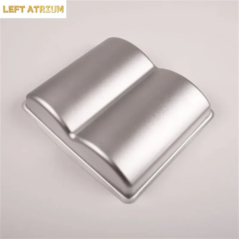 3D Open Book Birthday Cake Pan Metal Cake Mold Decorating Aluminum Alloy Baking Cake Bakeware DIY Cooking Tools