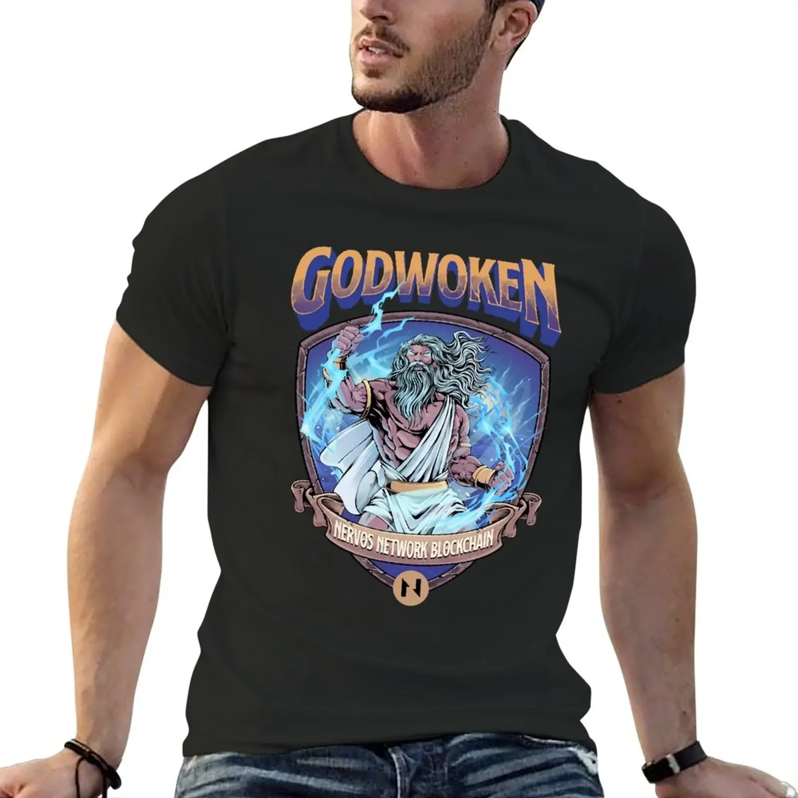 

New Godwoken T-Shirt tops kawaii clothes quick drying graphic t shirts sweat shirts, men