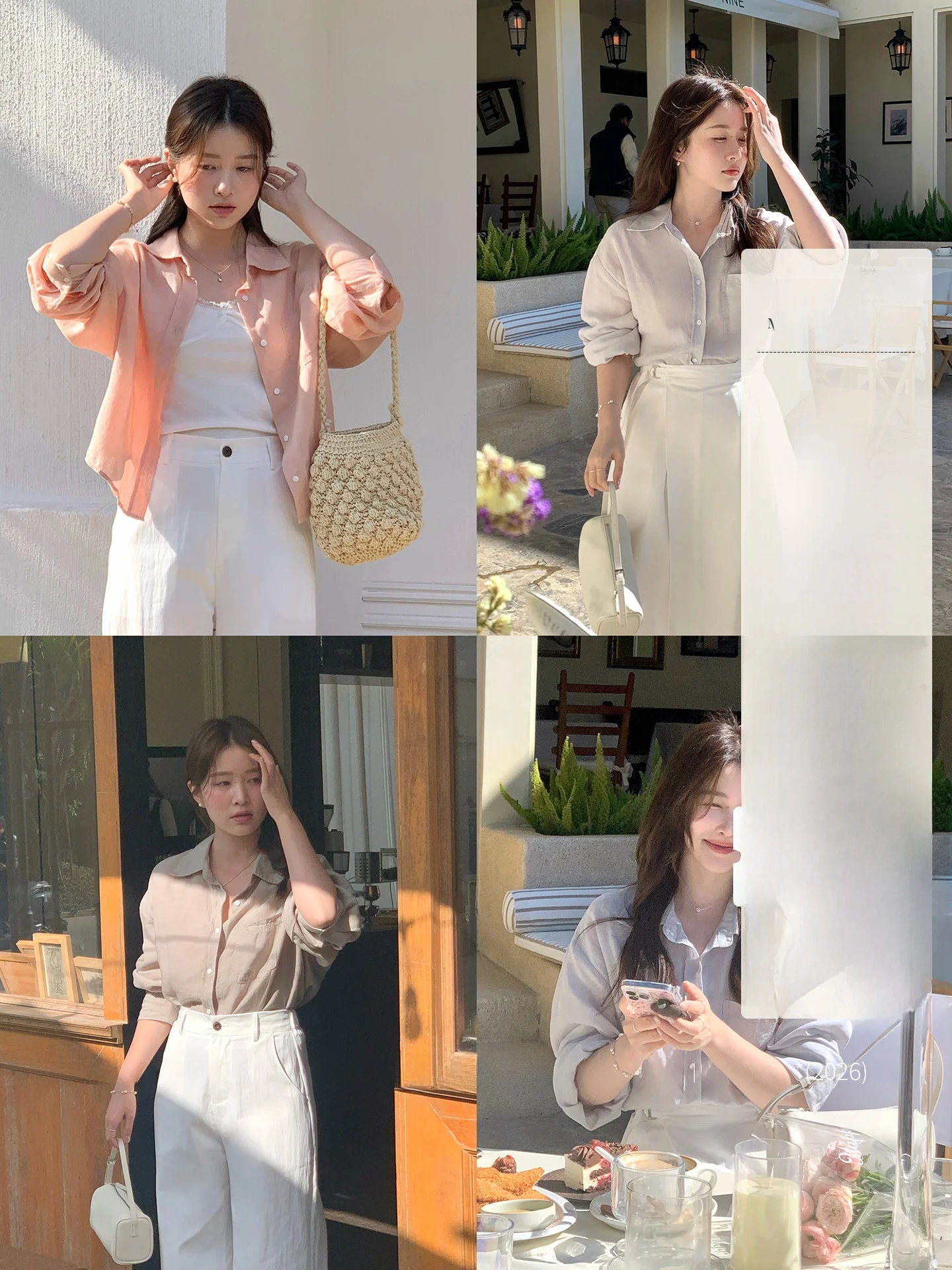 

Miao Morning Dan Multi-Color Loose Fit Shirt Korean Style Women's Commute Versatile Open Cardigan Outerwear Breathable Long S...