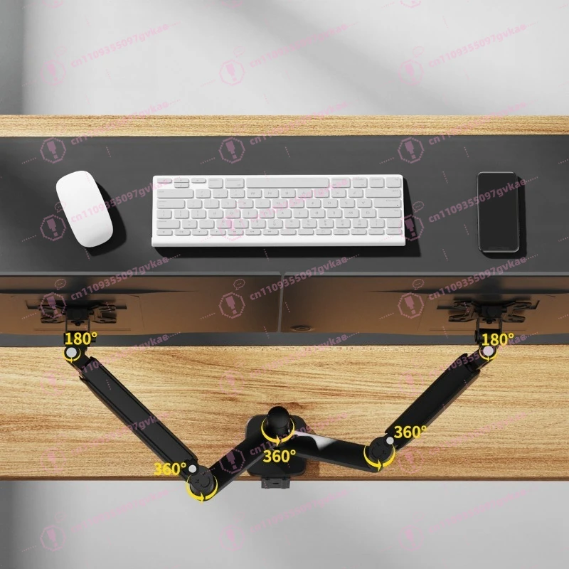 

Dual-screen Monitor Bracket, Screen Lifting, Suitable for 13-32 Inch Screen Gas Spring Computer Bracket