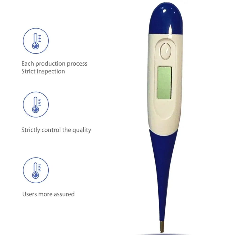 Digital LCD Heating Oral Armpit Thermometer Tools Kids Baby Child Infant Temperature Measurement Electronic Clinical Thermometer