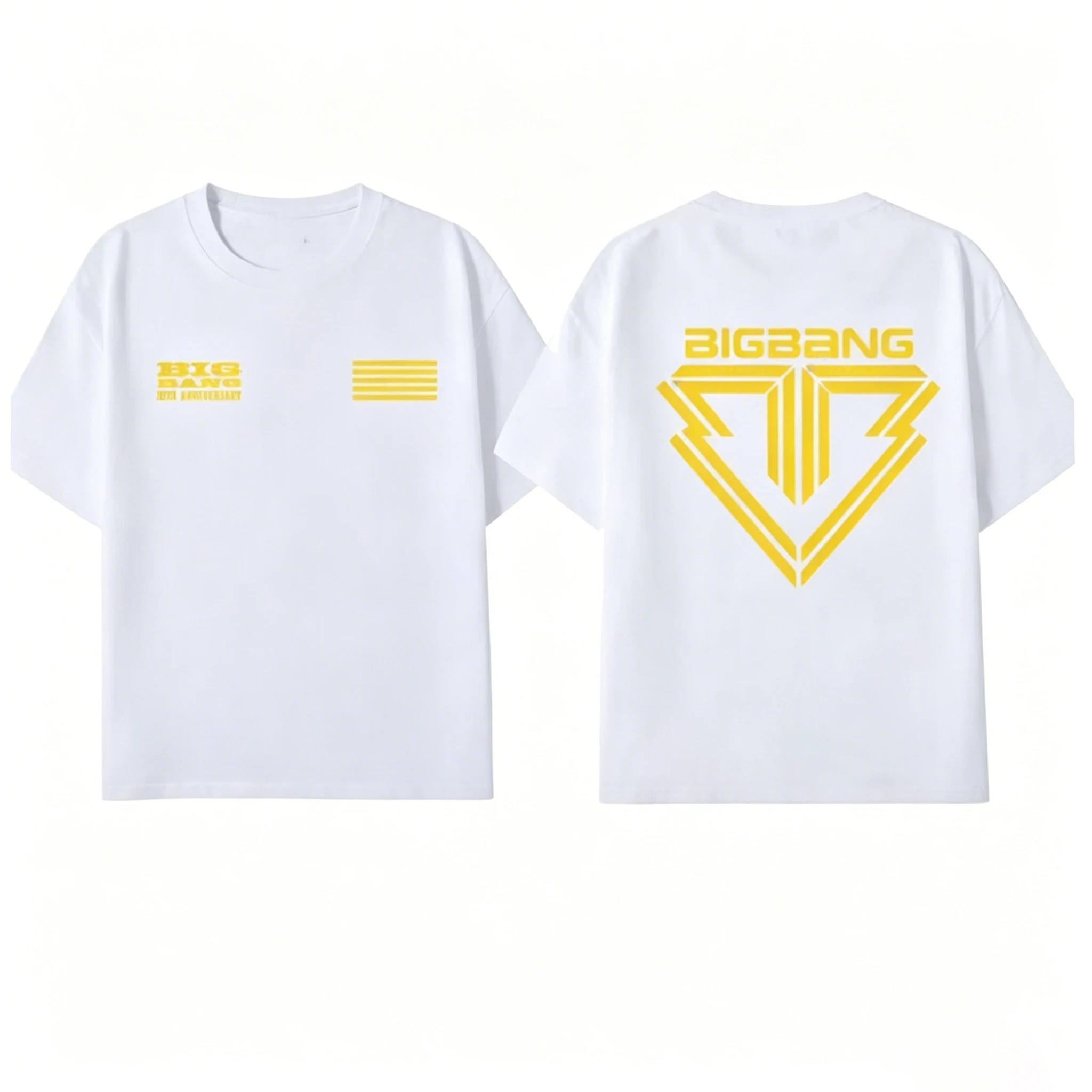 Hot Selling 2026 BIGBANG 20 Anniversary Concert T Shirt Fan Collection Casual Sportswear Short Sleeve Men Women Kids