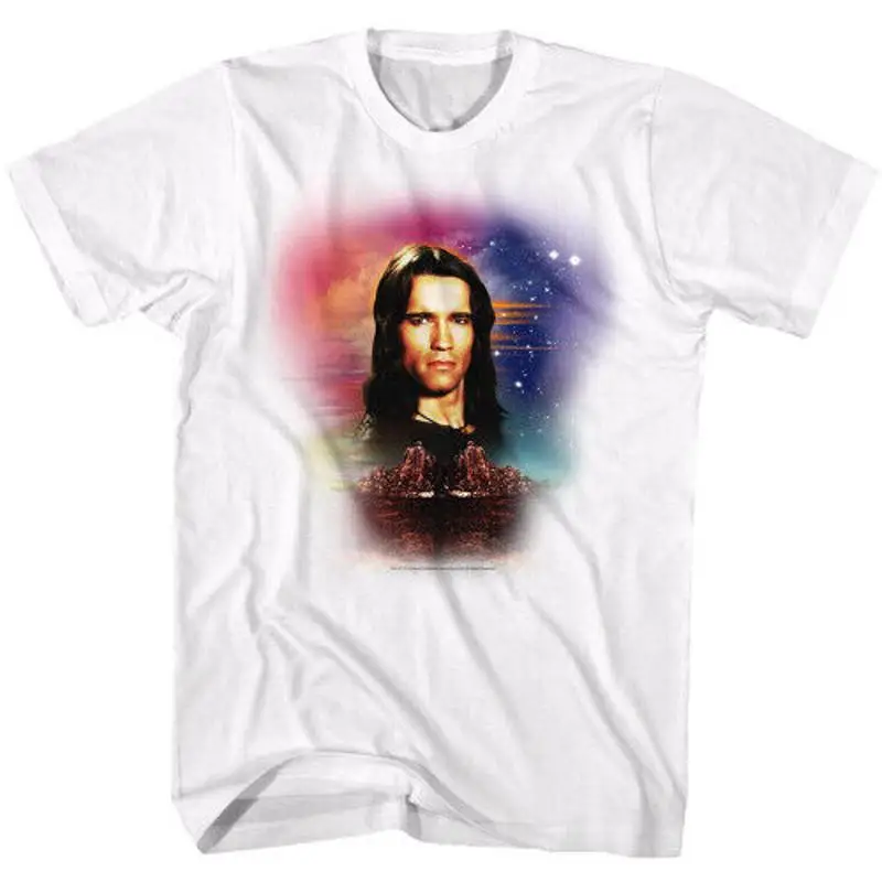

Conan The Barbarian Mountain Face T Shirt White