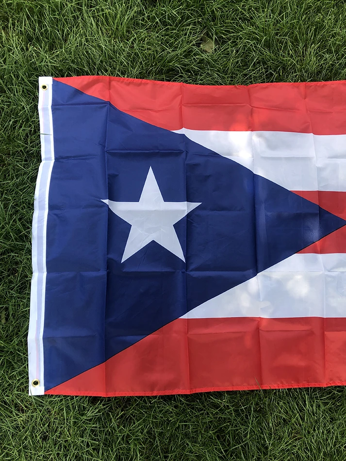 SKY BANDE NUEVA Bandera de Puerto Rico Poliéster Colgante Decorativa - imagen 4