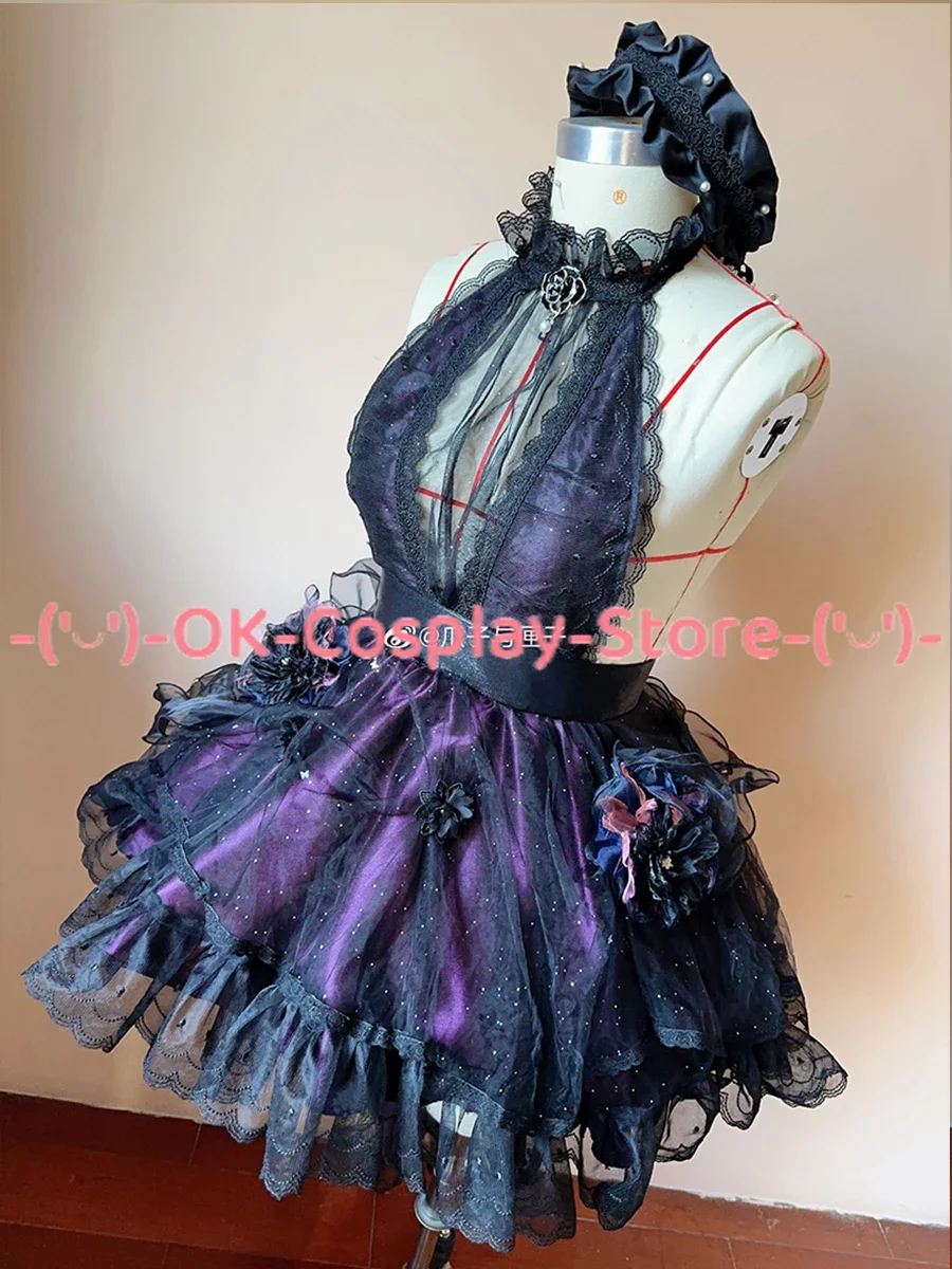 Ayanami Rei Cosplay Traje para Mulheres, Terno de vestido elegante com bandana, Uniformes de Festa Halloween, Roupas Anime, Custom Made