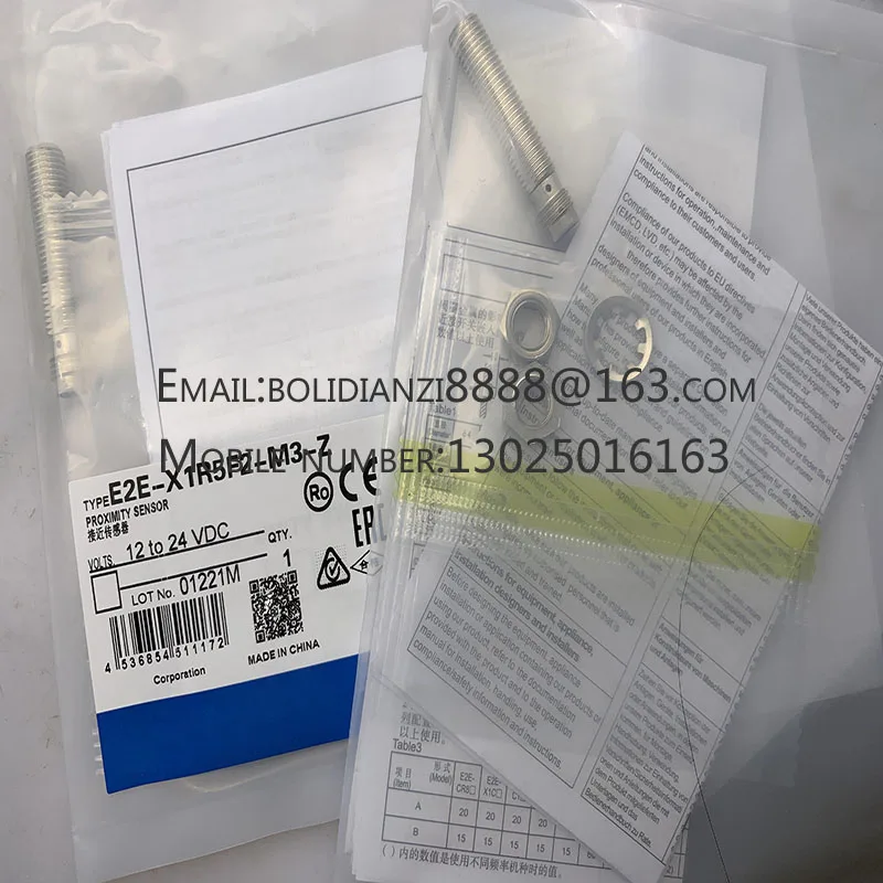 

New sensor for E2E-X1R5F2 X1R5F1-M1 E2E-X1R5E2-M1-Z E2E-X1R5E1-M1-Z In stock
