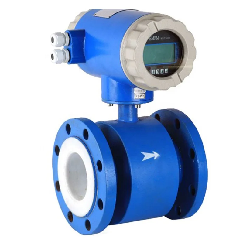 

factory price intelligent 420mA RS485 electromagnetic water flow meter