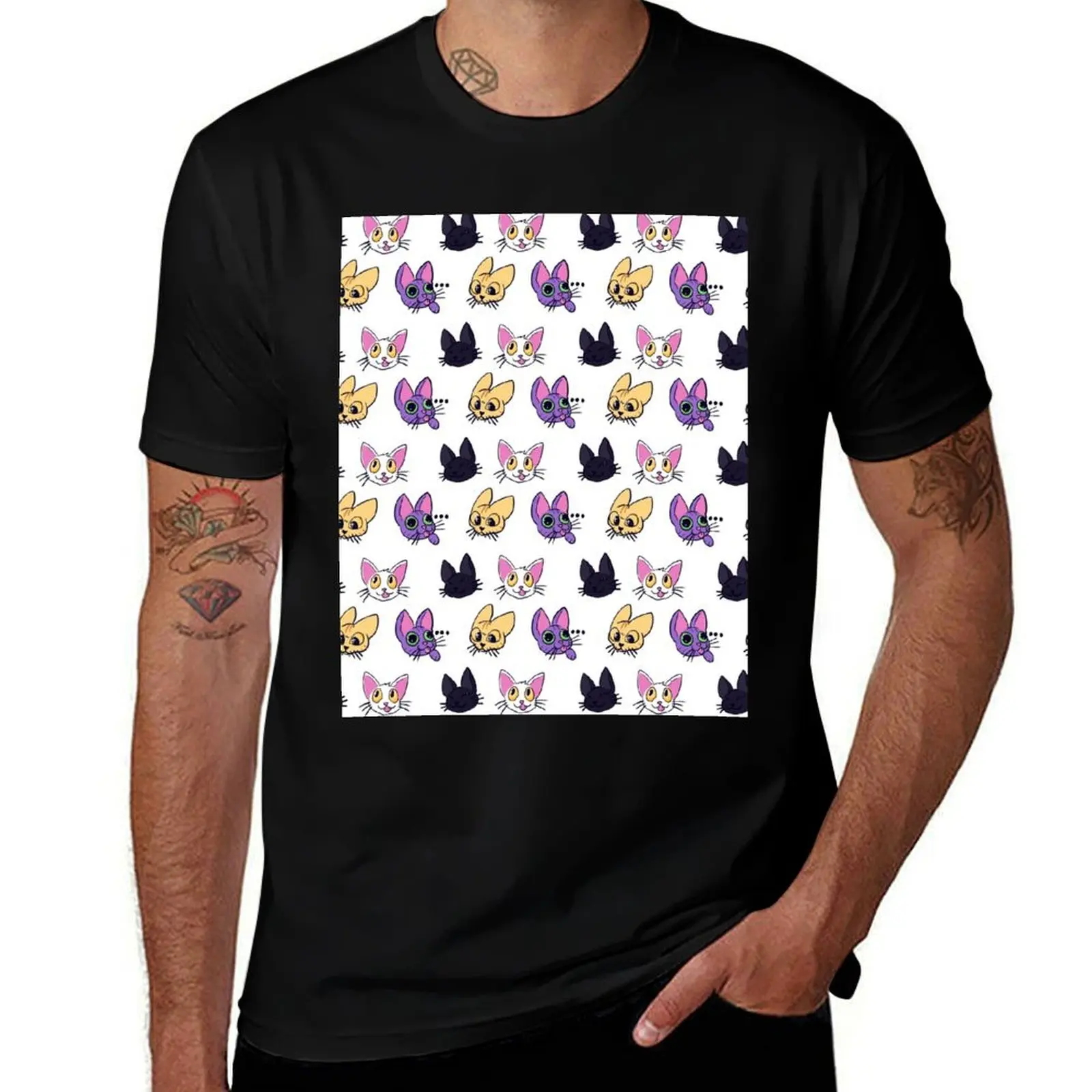 

Nyanbinary T-Shirt t shirt man plain cotton t shirts high quality men t shirt cotton 100% T-Shirt