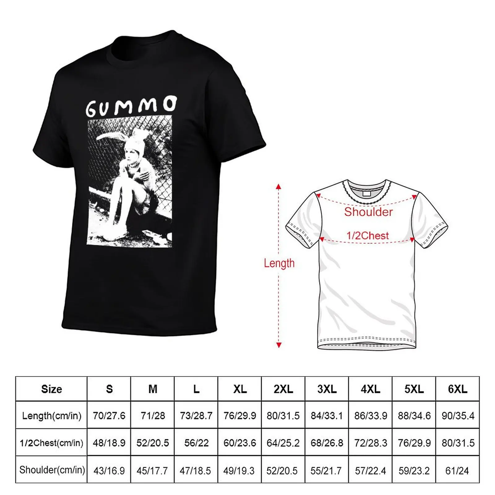 Lover Gift Gummo Bunny Boy Gifts For Movie Fan T-Shirt t shirts designer man t shirt summer t shirts with prints T-Shirt