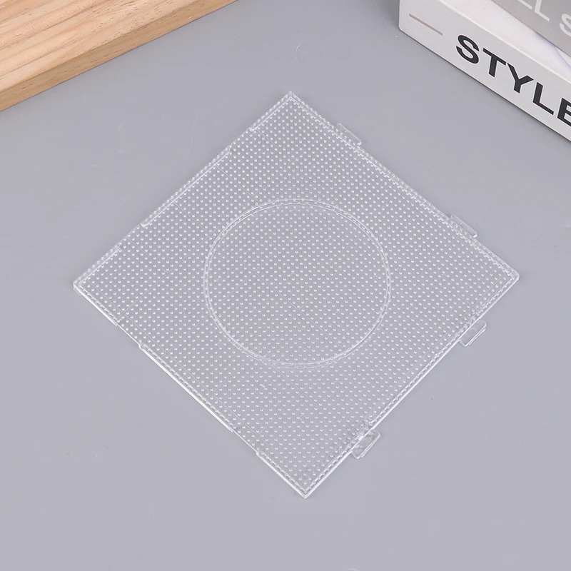 4Pcs 2.6MM Beads Pegboards Board For Perler Tool Fuse Beads Square Jigsaw Puzzle Template Children Educational Toys DIY