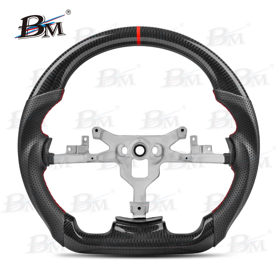 

Real Carbon Fiber Steering Wheel For Chevrolet Corvette C6 Z06 ZR1 2006 2007 2008 2009 2010 2011 Racing Sport Wheel D-shape