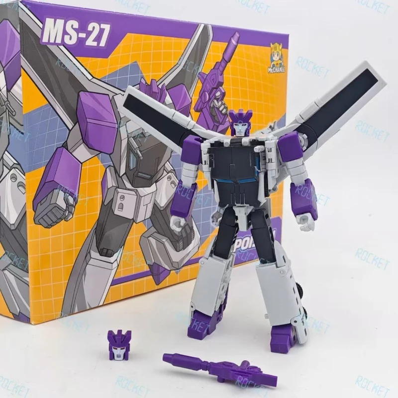 MFT MS27 MS-27 POISONOUS FOG Triple Changers Steel Battle Transformation Mini Warrior Action Figure Robot Toys Collection Gifts