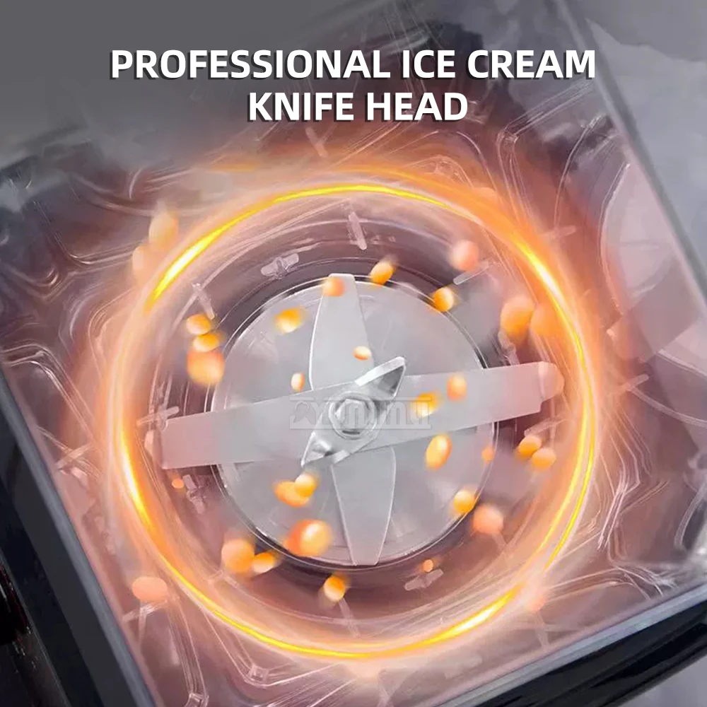 3L Commercial High-Speed Milk Tea Mixer Crusher Multi-Function Juice Soybean Milk Machine 2308A for Business Use