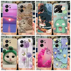 For Xiaomi 13T Pro Case Stylish Painted Back Cover Clear Silicone Phone Cases For Xiaomi 13T Pro Mi13T 13TPro Soft Fundas Bumper