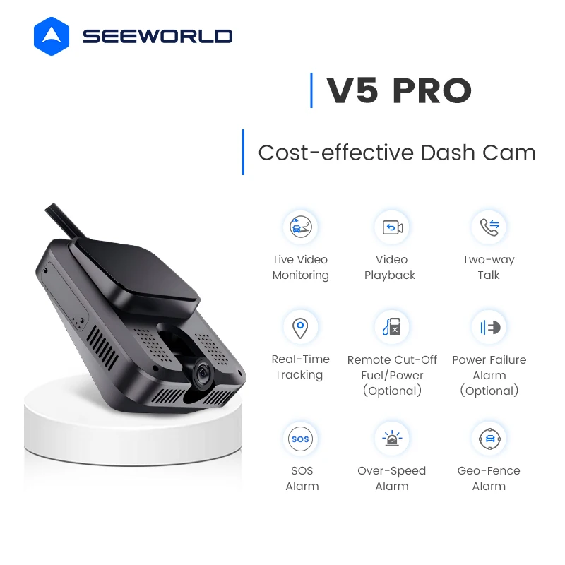 Latest 2025 AI Dashcam With GPS Tracking Fleet Management With GPS Speed Recording