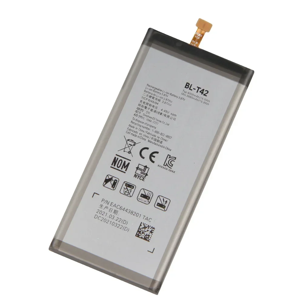 Phone Replacement Battery BL-44E1F BL-45B1F For LG V60 V50 V40 V30 V20 V10 ThinQ 5G Q710 H930 H990N H961N LS998 Q8 2018 LM-V500