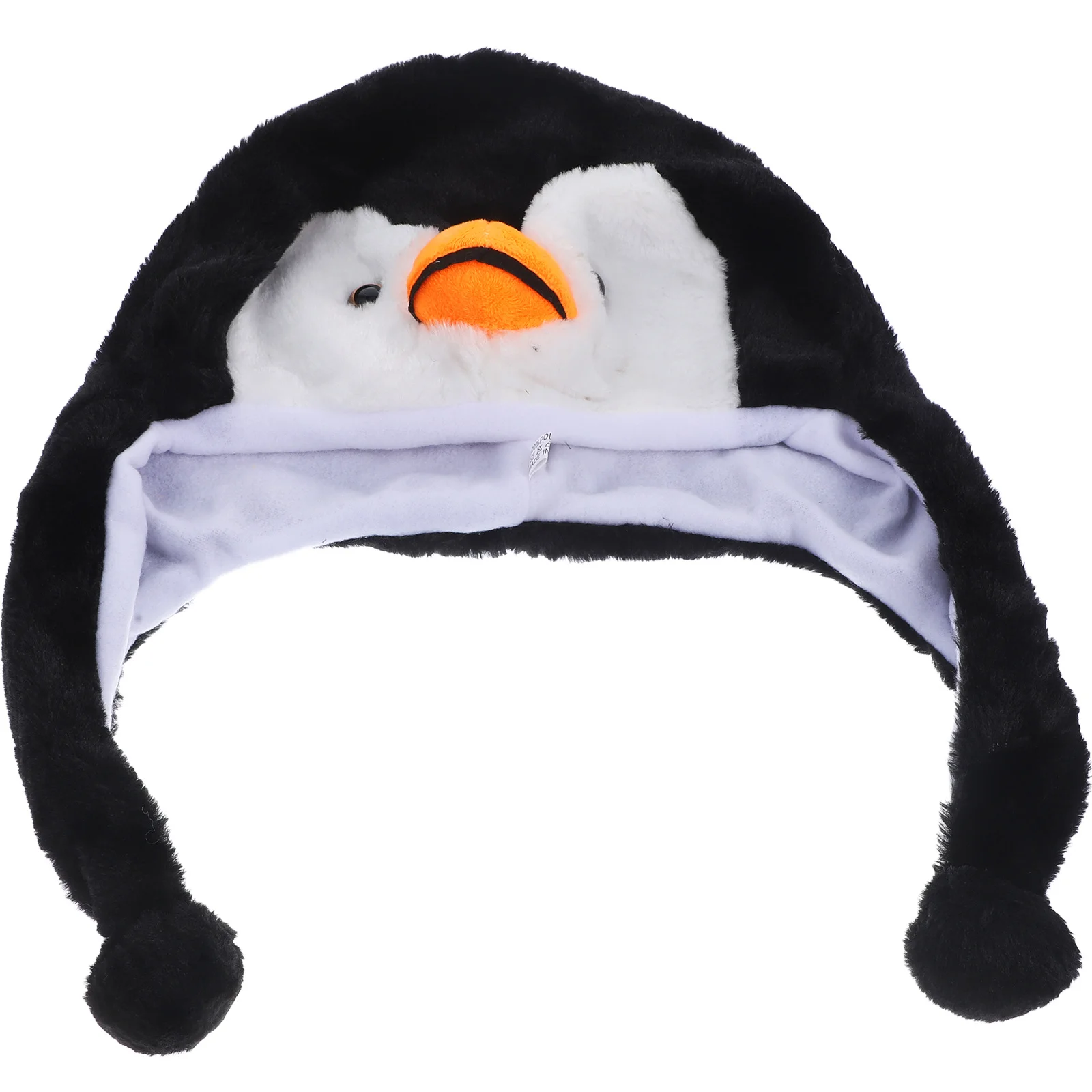 Animal Hat Winter Style One Size Fits Most Cute Penguin Headwear Cartoon Earflap Hood Carnival Cosplay Performance Party