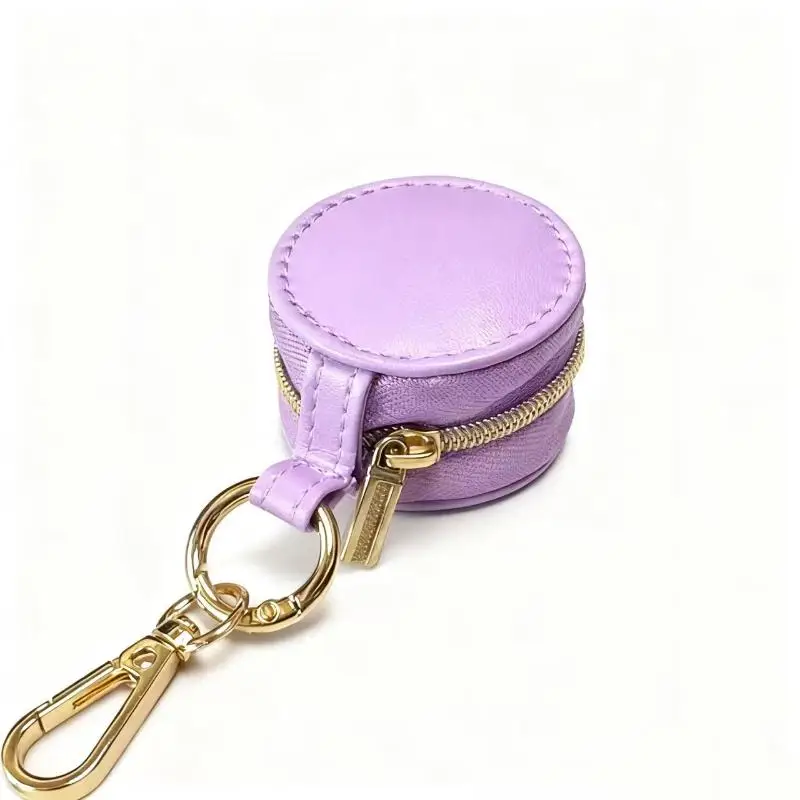 Jewelry Ring Holder Keychain Portable Travel Ring Keeper Storage Organizer Box With Key Chain Sports Versatile Display Gift