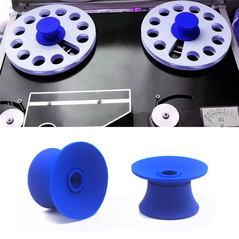 A33T-1 Pair 1/4 Inch NAB Hub Adapters For Reel Recorders For Studer Revox Akai Teac DENON D view 4