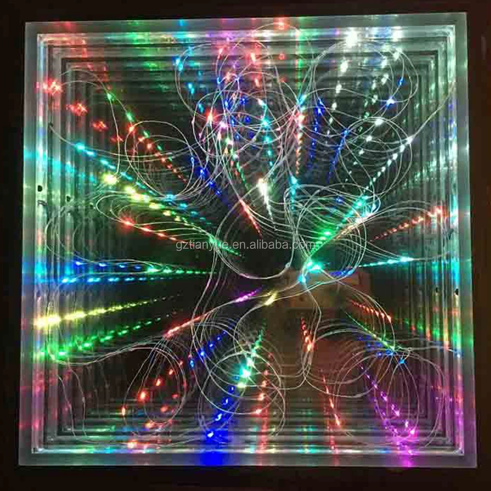 Hele Koop Clusters Van Sterren Led Dance Floor Led Dansvloer Dj Disco Nachtclub Dmx 3D Tijd Tunnel Rgb Led licht Dansvloer