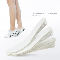 1 Pair Comfortable Men Women Height Increase Insoles Shock Absorption Memory Foam Brand Shoes Sole Pad Breathable Feet Care Pads
