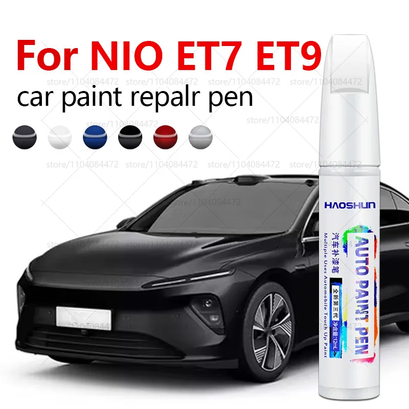 

Ручка для ремонта автомобильной краски для 2021-2025 NIO ET7 ET9, аксессуары для ремонта царапин, оранжевый, зеленый, белый, серебристый, синий, серый, золотой