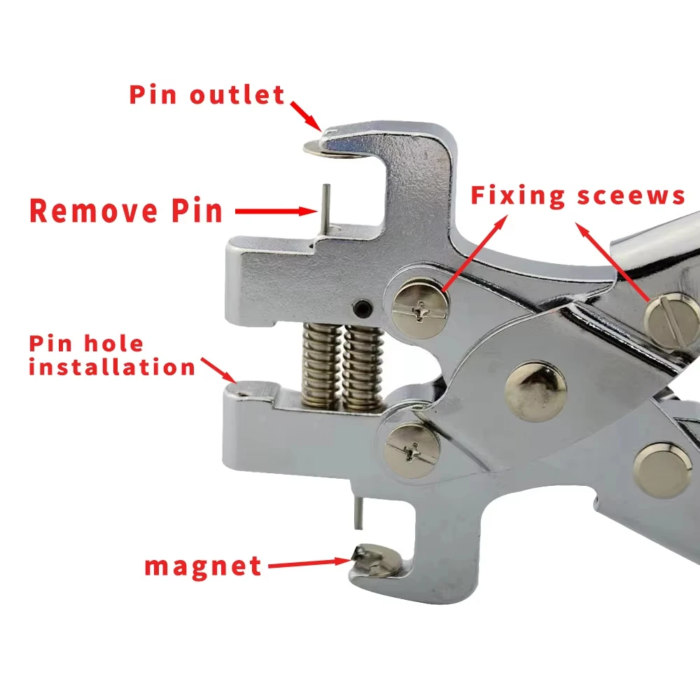 Multifunctional Locksmith Tools Car Folding Remote Key Split Pin Remove Repair Pliers Car Key Pin Disassembly Maintenance Kit