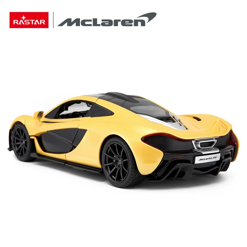 RASTAR Mclaren P1 RC Car 1:14 Scale 600mAh Battery RC Auto Open/Close Door LED Lights Rubber Wheels Toys For Children Adults