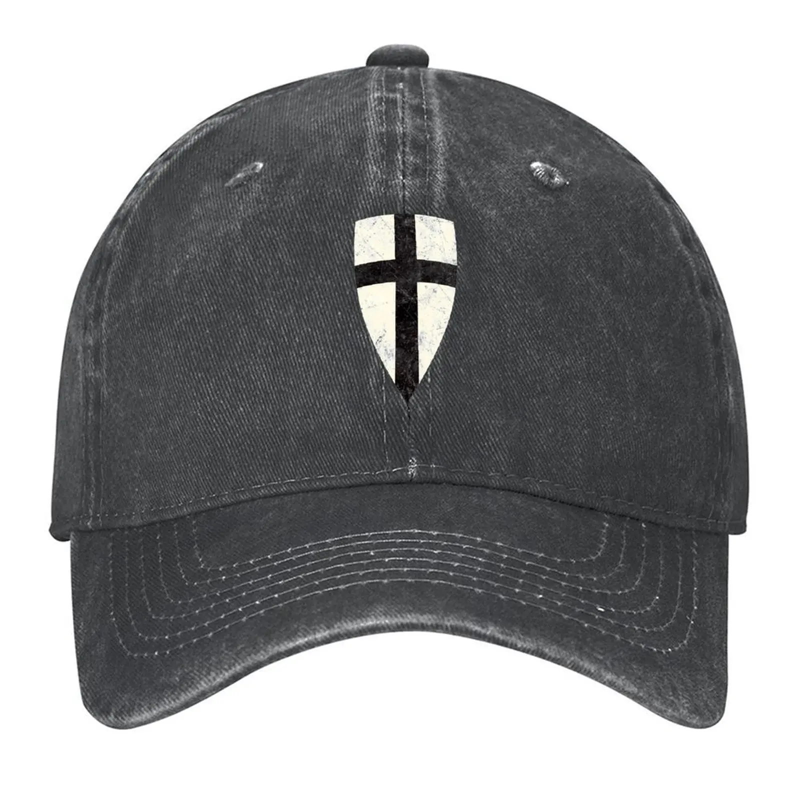 

Teutonic Knights Cross Shield Baseball Cap Luxury man cap Streetwear Anime Brand Man cap Women's Golf Wear Men's