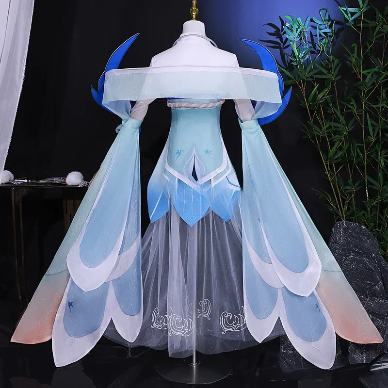 Chang'e Like A Dream COS Server Honor of Kings Dreamlike Cosplay pimiv Anime Game Server stile antico Halloween Carnival Outfit