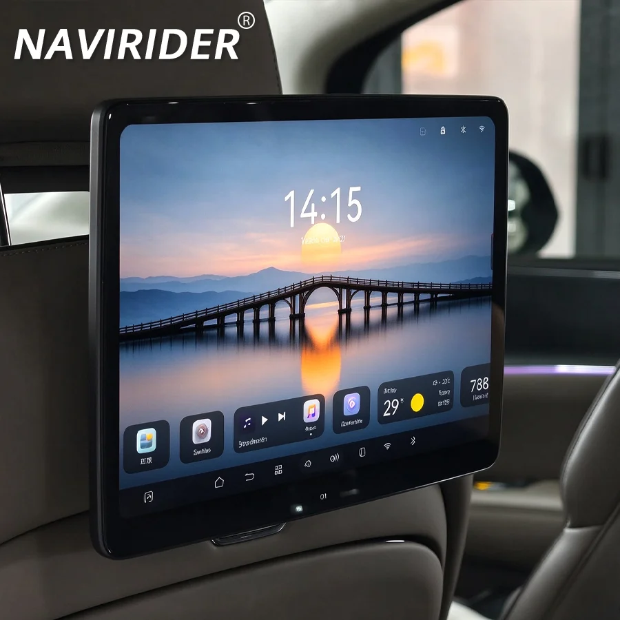 S Best Selling For Toyota BZ7 Toyota Camry 14 Inch Rear Seat Entertainment Car Headrest Monitor 4+64G/8+128G Video Plug&Play