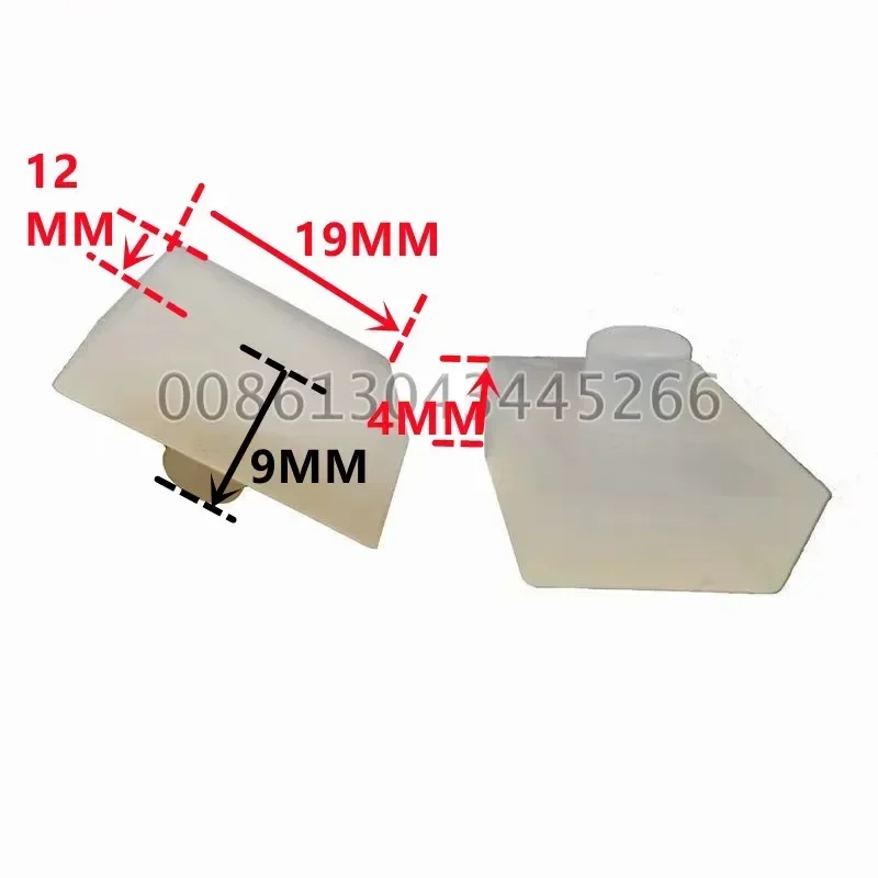 Best Quality 10 Pieces Muller Martini Gripper Pad 3690.1202.4 Insert 19x12x9MM