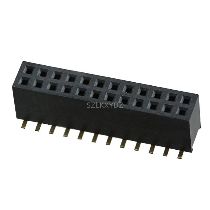 

5PCS/LOT 20021321-00024T4LF P=1.27MM CONN RCPT 24POS 0.05 GOLD SMD