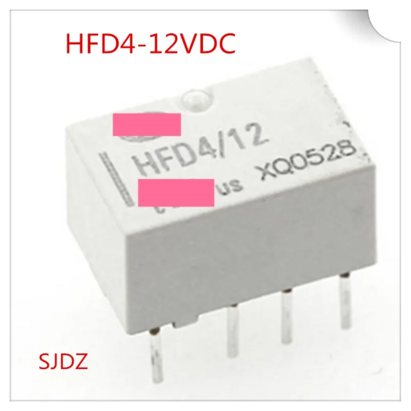 HFD4/12  HFD4-12VDC  8PIN  0.5A125VAC 10PCS