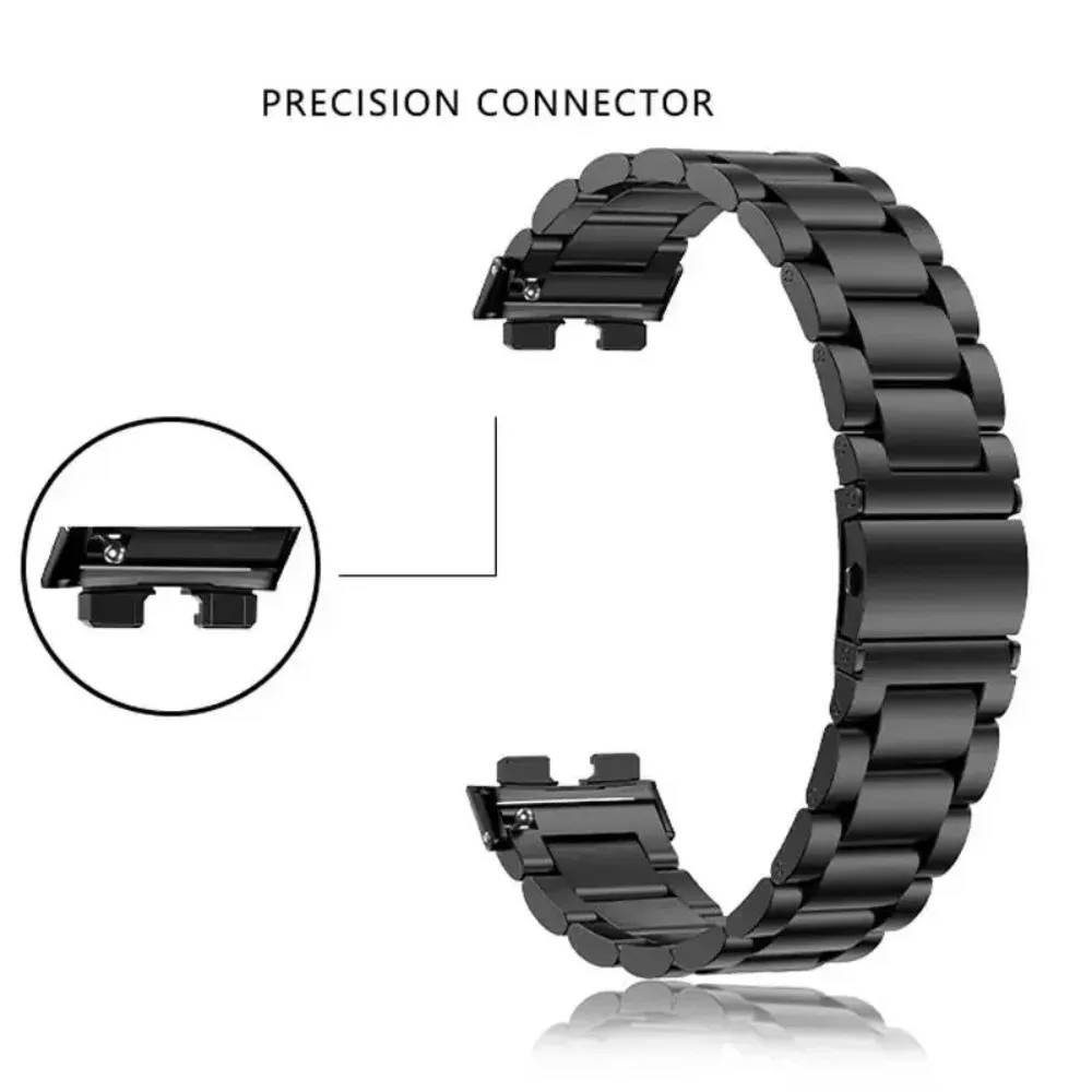 Metal Strap for Huawei Band 11 Pro 11 Stainless Steel Business Style Comfortable Wristband for Huawei Band 11 10 9 8 Watchband