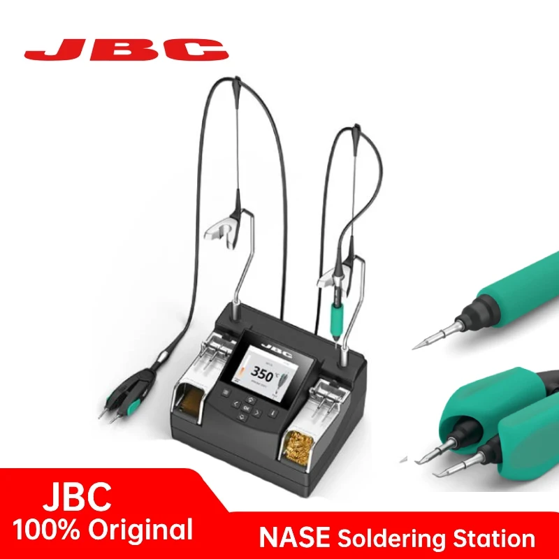 

Original JBC NASE Soldering Station Nano Duplex Rework 2 Handle Welding Use C115 Soldering Tips High-precision Component Repair